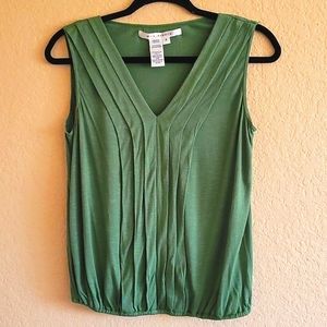 Max Studio Green Wome Tanktop Size S